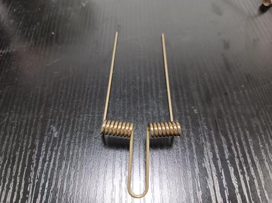 kualitas Tahan korosi Double Torsion Spring Untuk Peralatan Rumah Tangga Mesin Industri pabrik